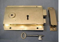 Brass Rimlock   RL388